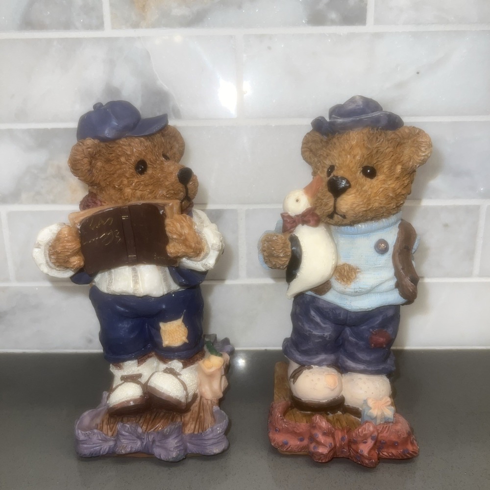 Two Patchwork Bears